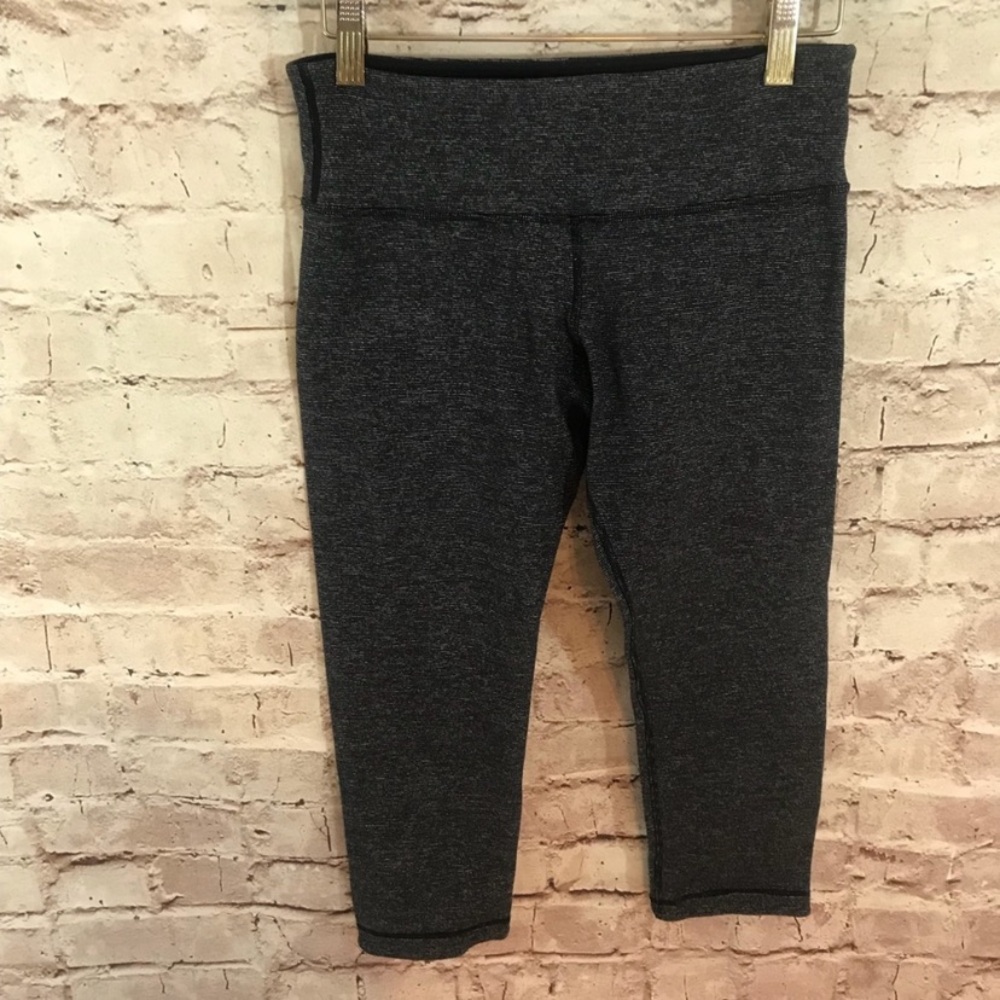 Lululemon Wunder Under Mini Stripe Crop Capri Legging - Picture 7 of 12